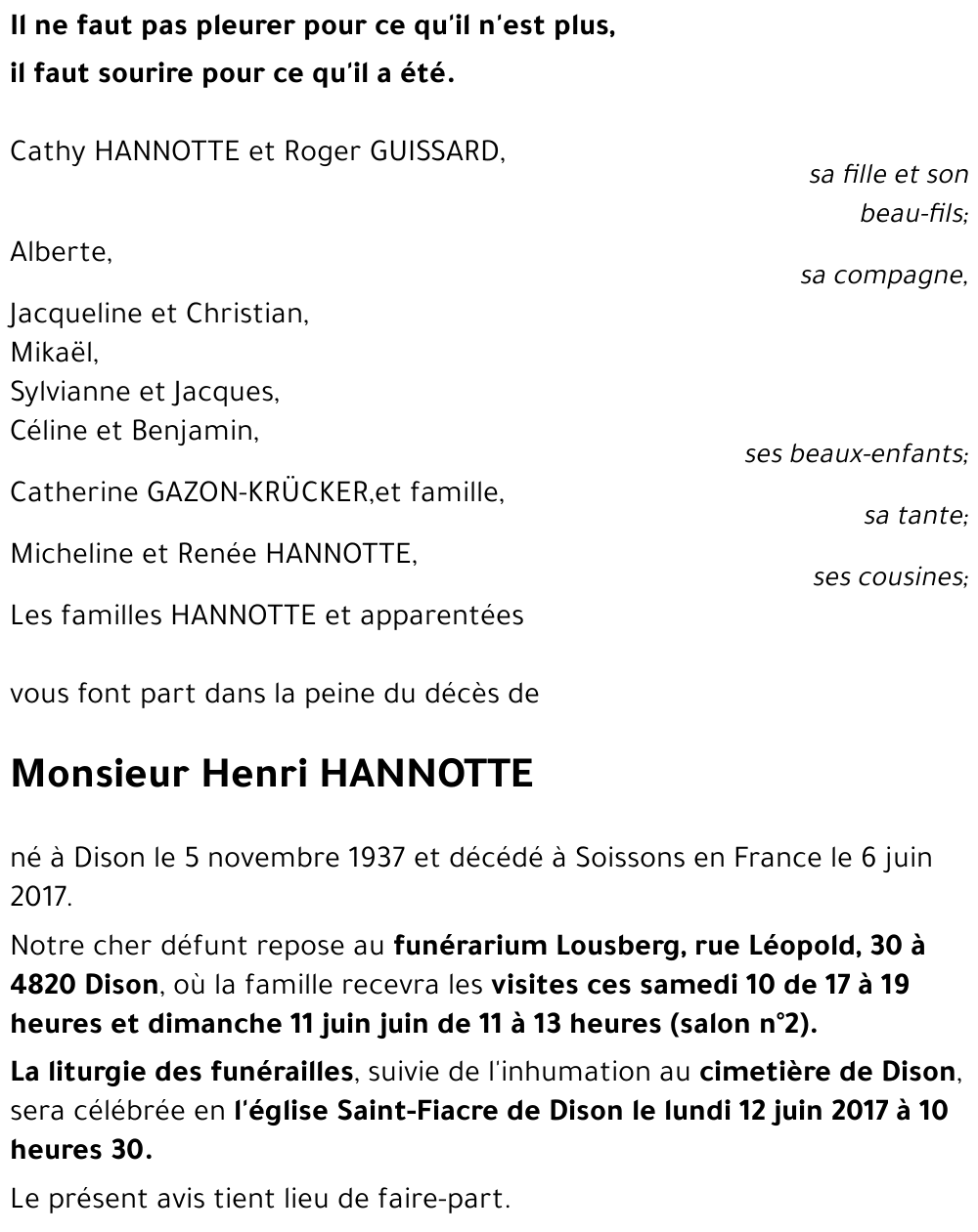 Henri HANNOTTE
