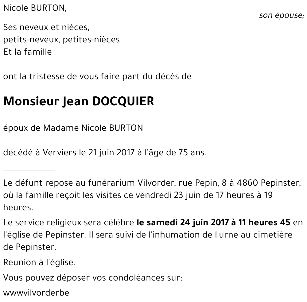 Jean DOCQUIER