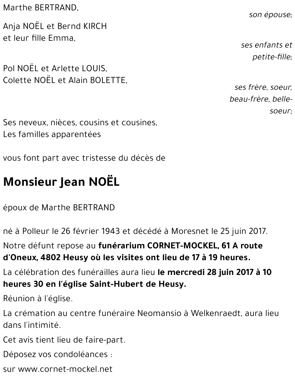 Jean NOËL