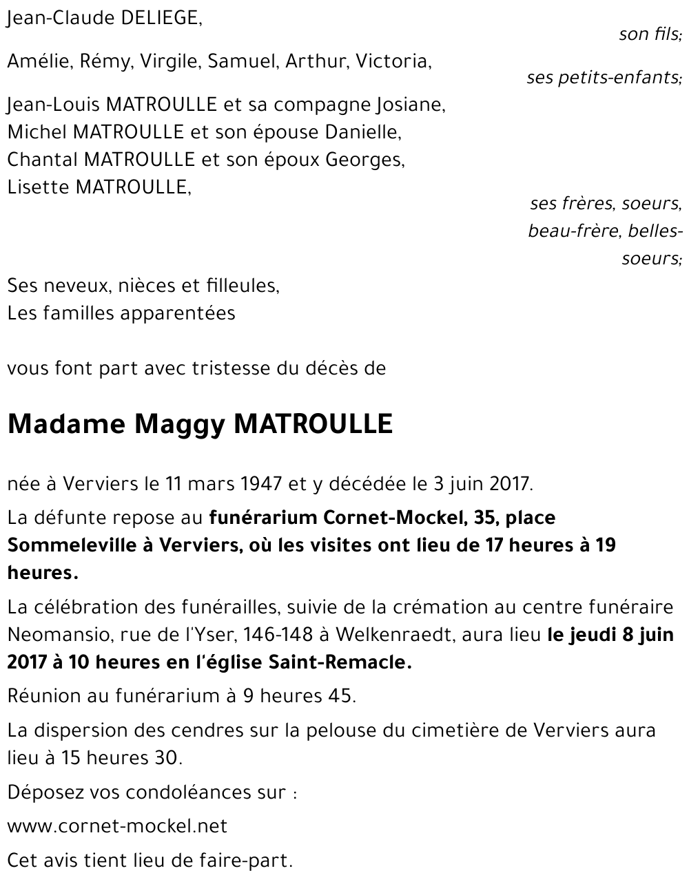 Maggy MATROULLE