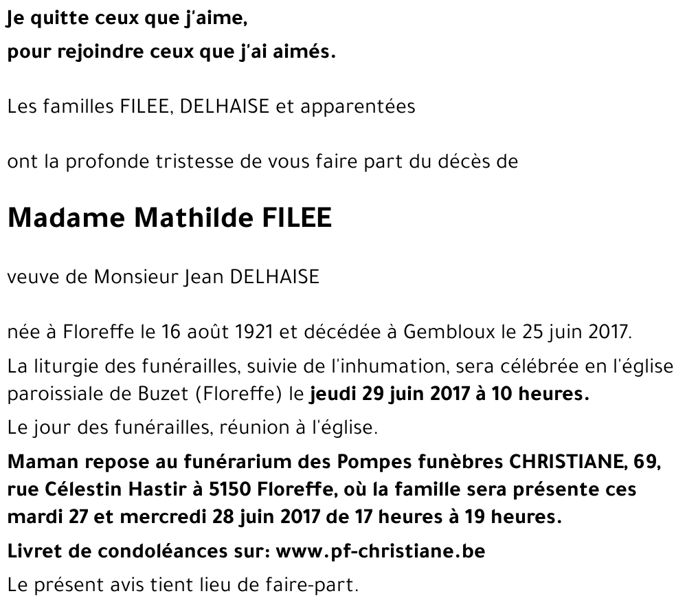 Mathilde FILEE