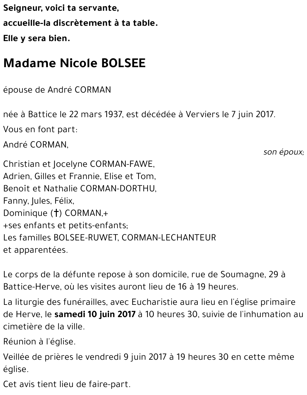 Nicole BOLSEE