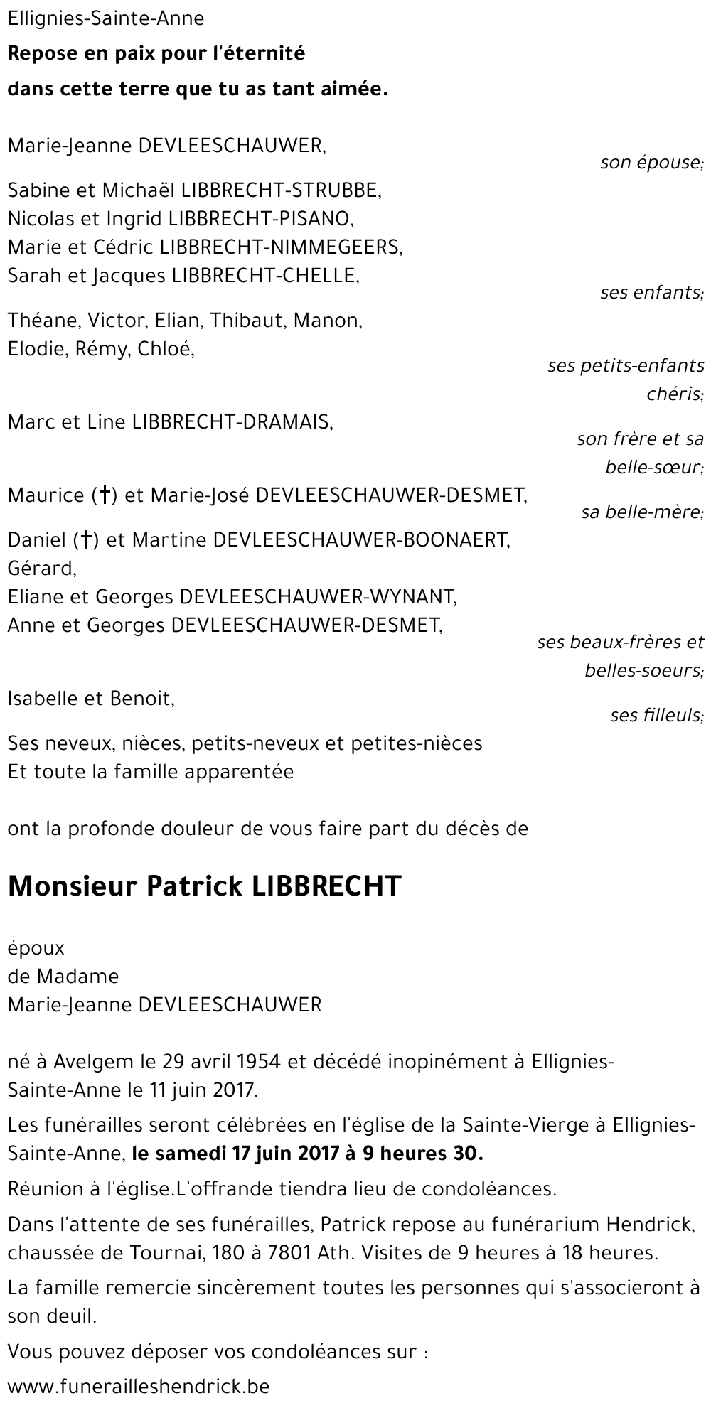 Patrick LIBBRECHT