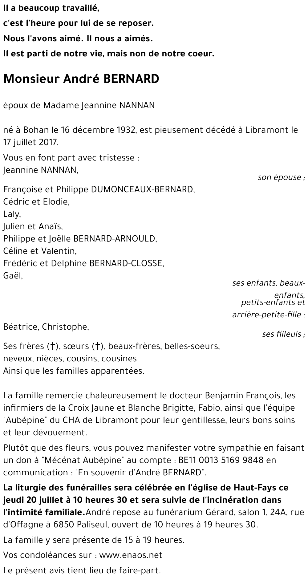 André BERNARD