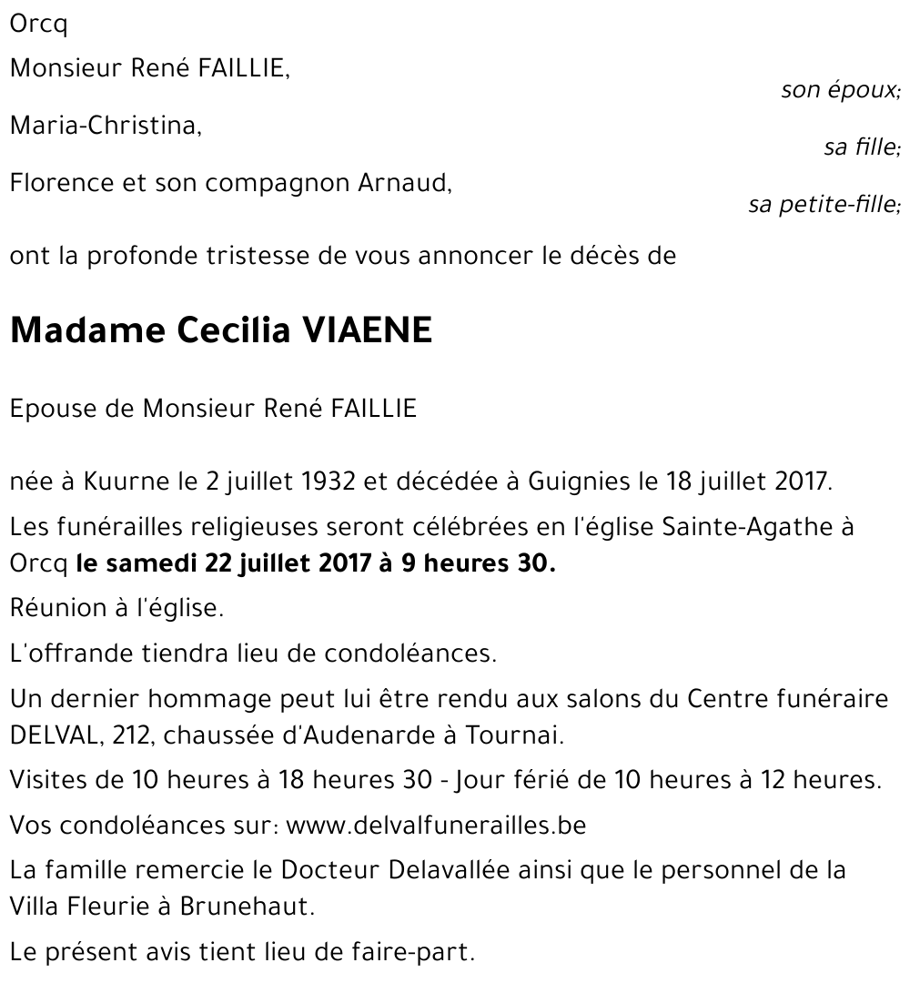 Cecilia VIAENE