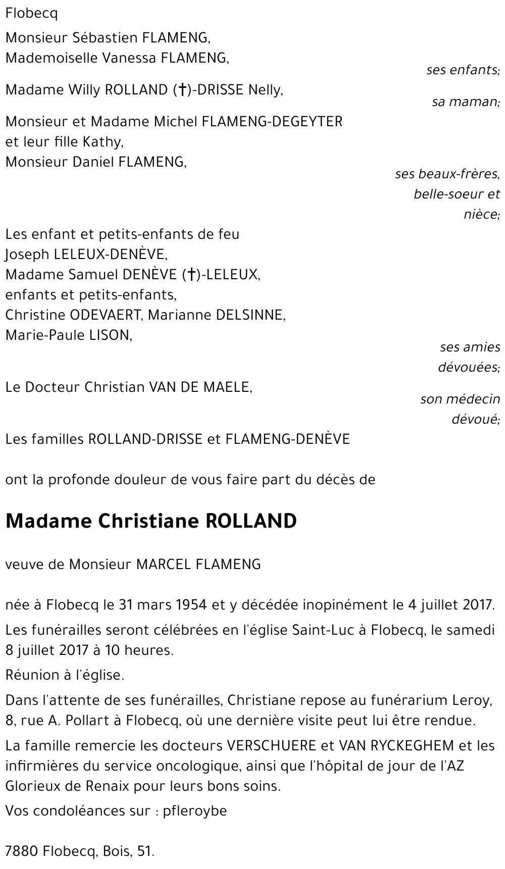 Christiane ROLLAND