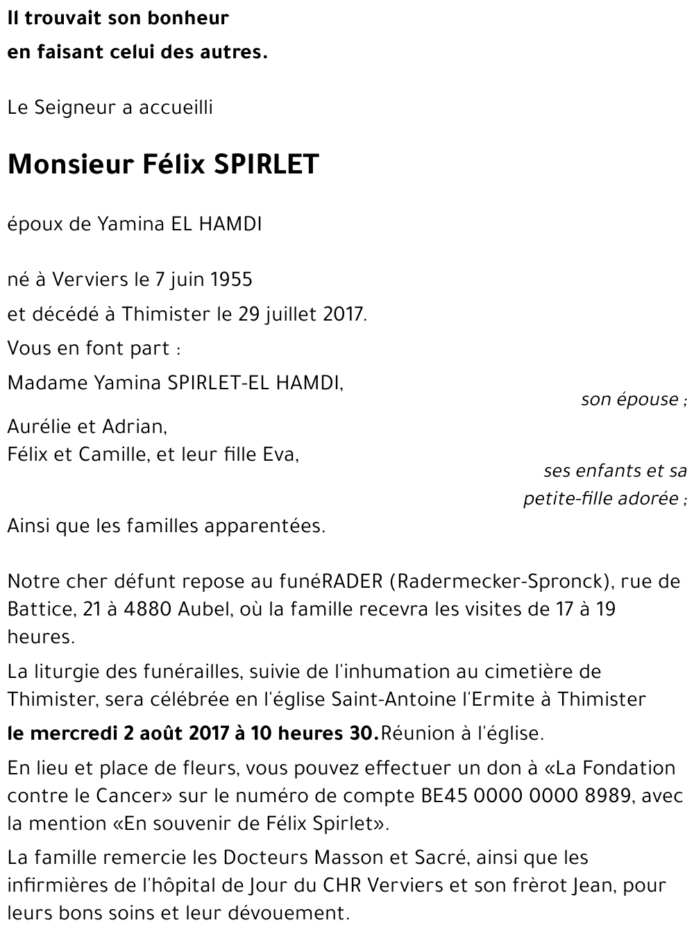 Félix SPIRLET