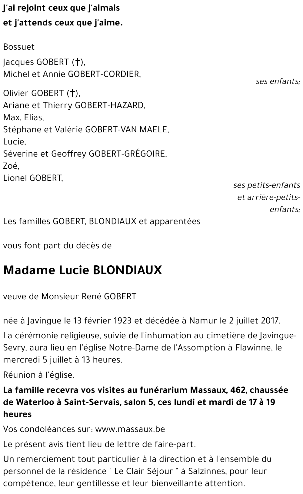 Lucie BLONDIAUX