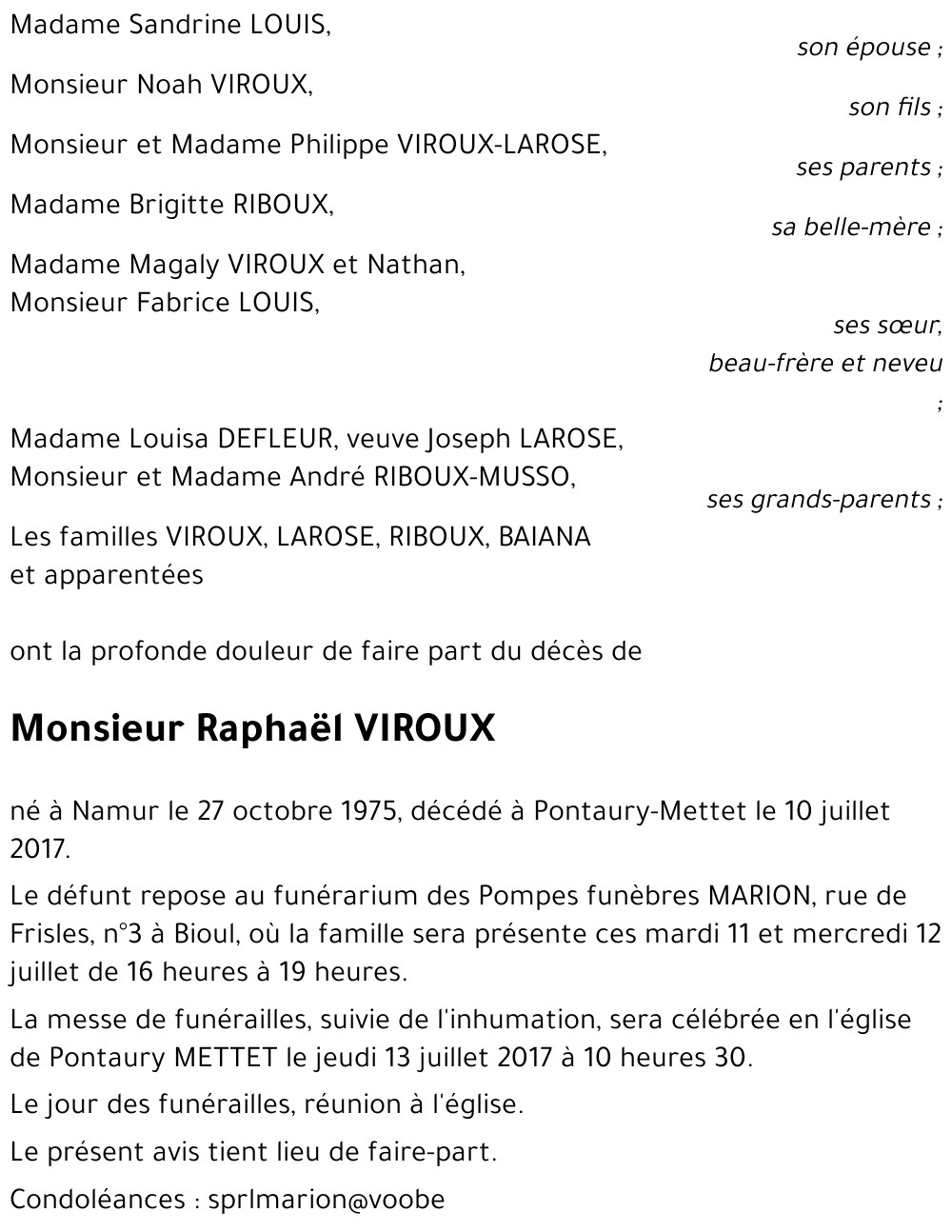 Raphaël VIROUX