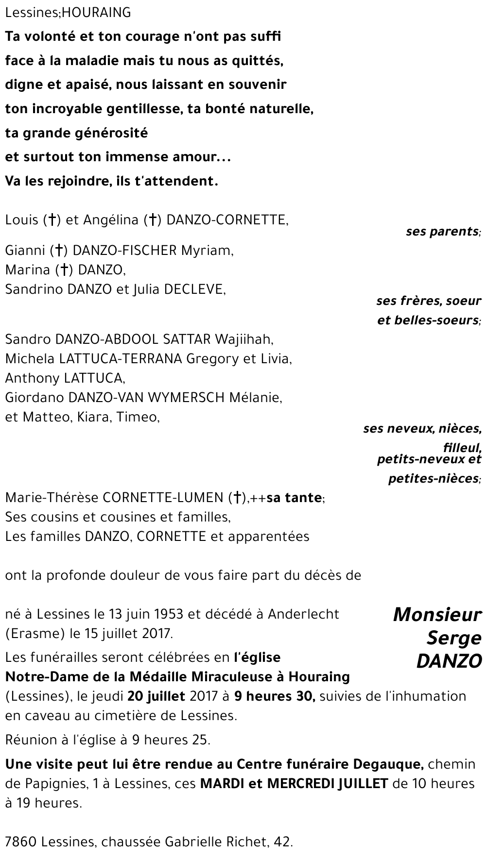 Serge DANZO