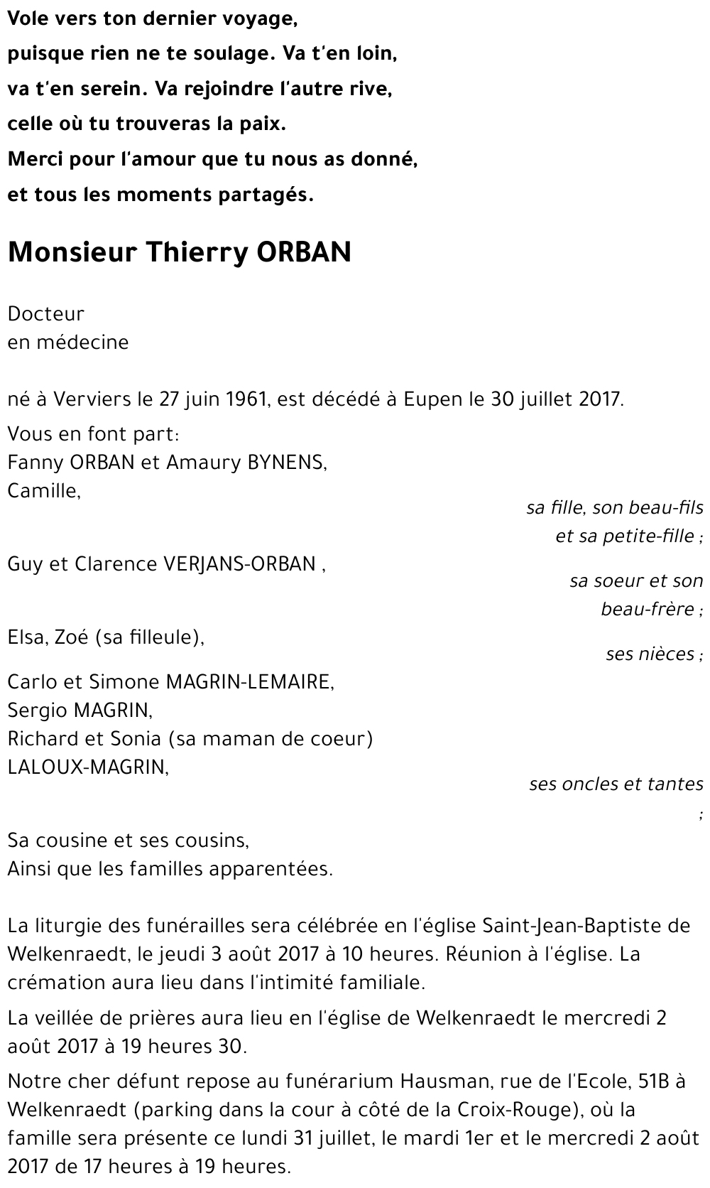 Thierry ORBAN