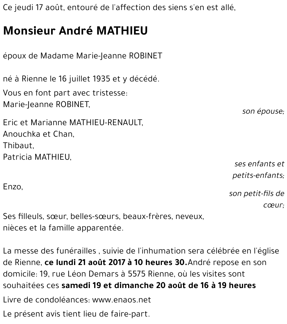 André MATHIEU