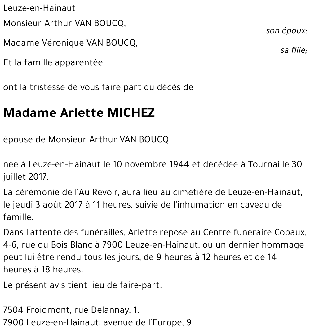 Arlette Michez