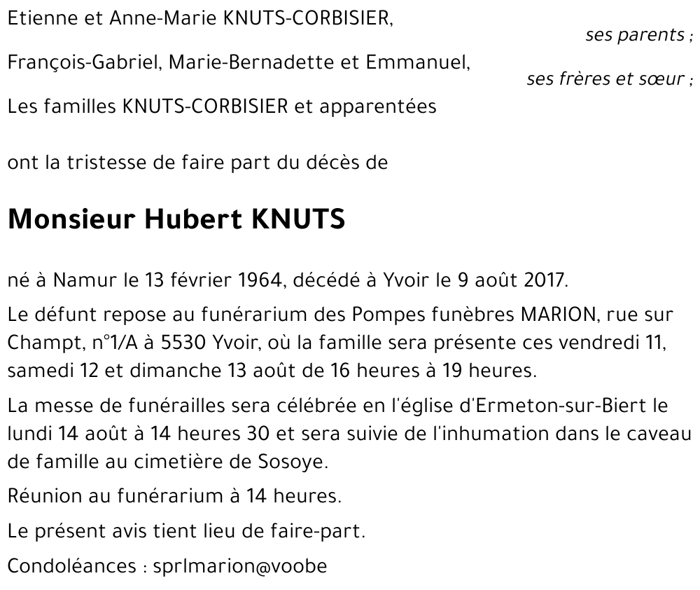 Hubert KNUTS