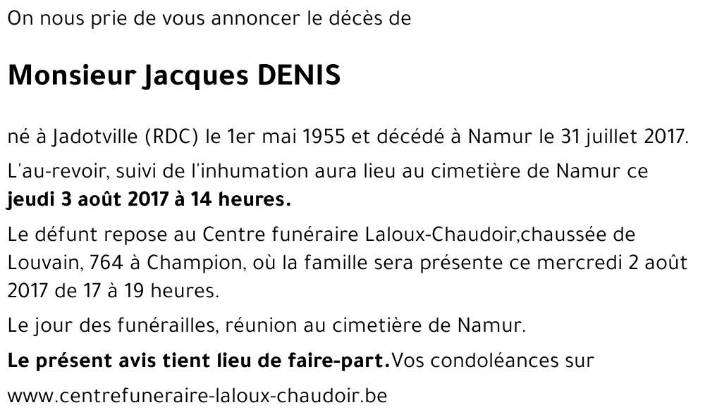 Jacques Denis