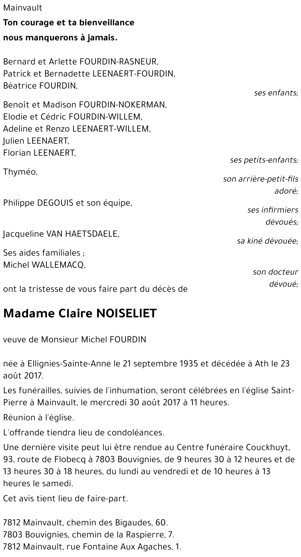 NOISELIET Claire
