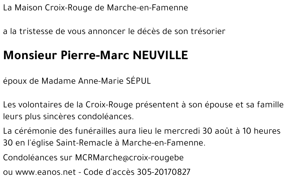 Pierre-Marc NEUVILLE