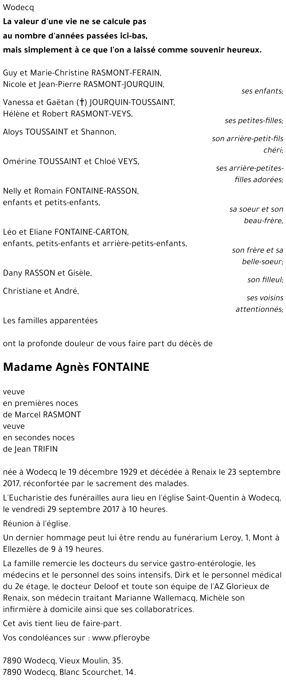 Agnès FONTAINE