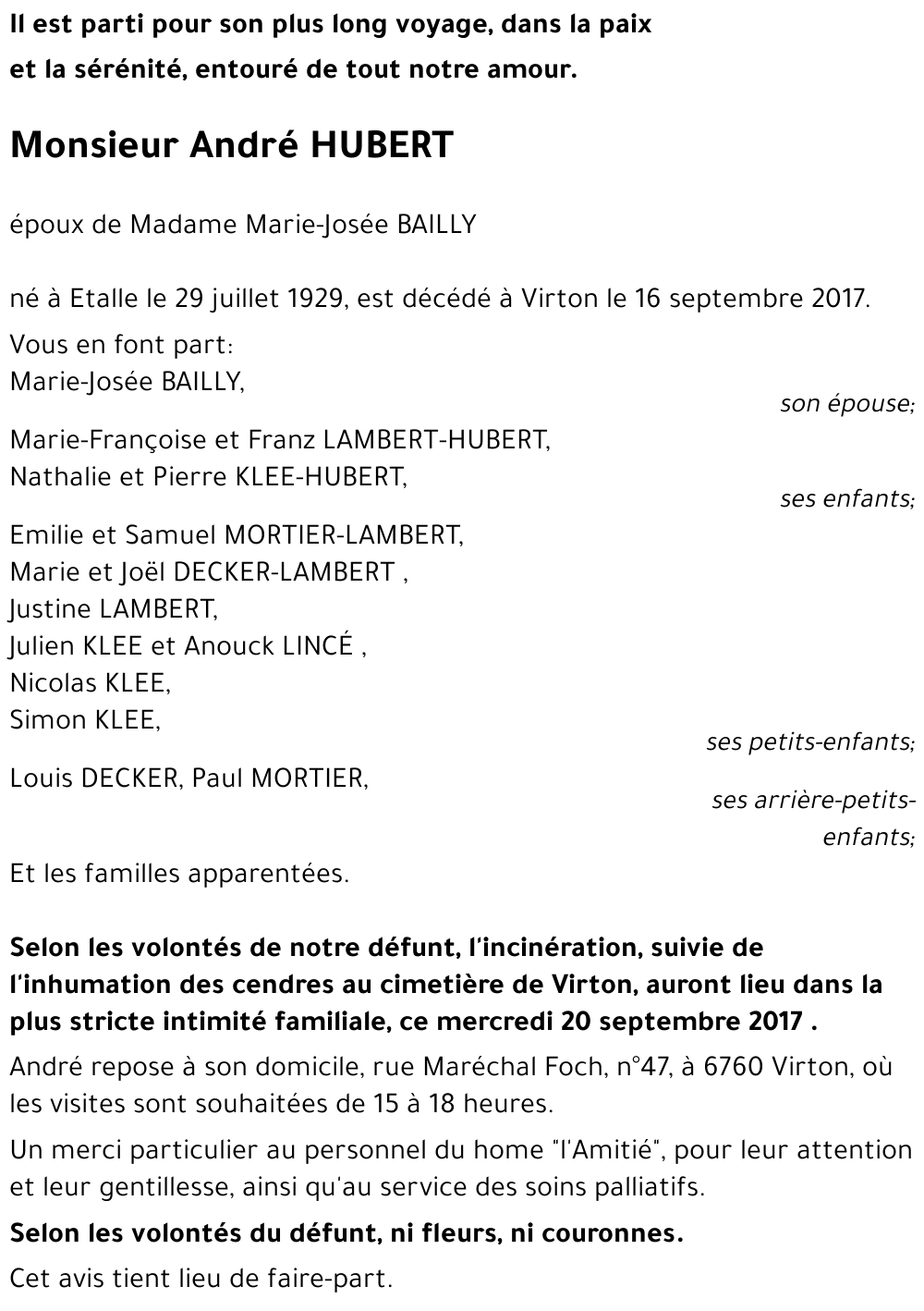 André HUBERT 