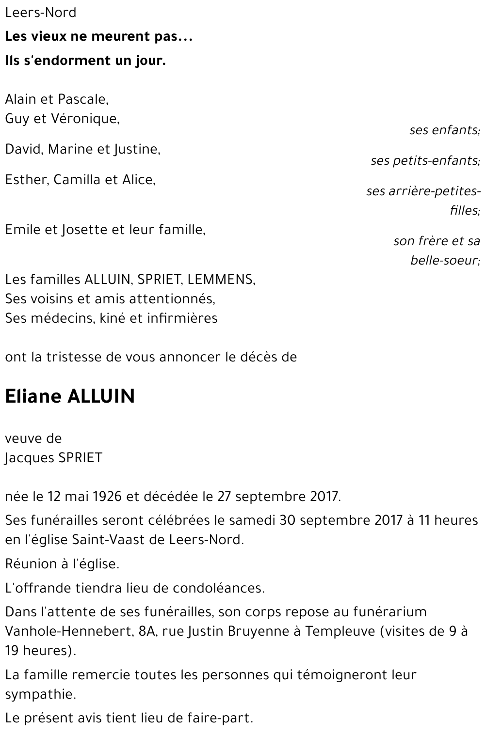 Eliane ALLUIN