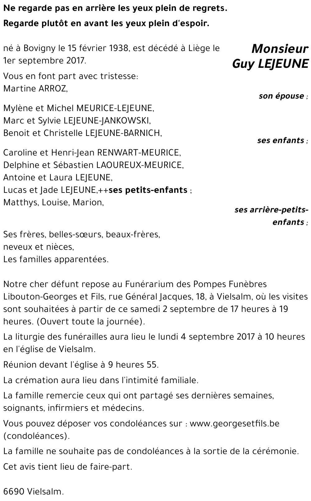 Guy LEJEUNE