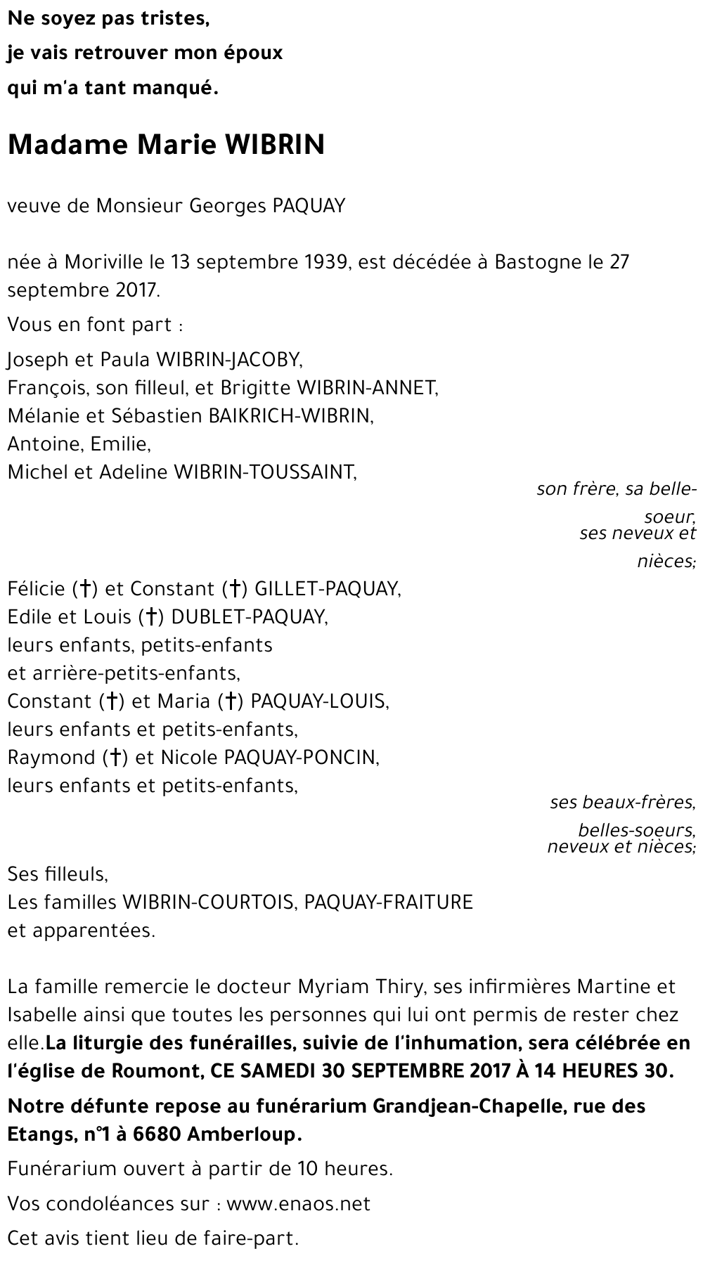 Marie WIBRIN