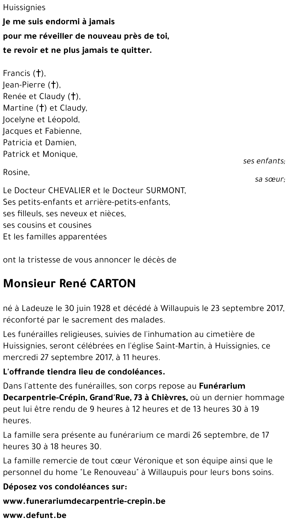René CARTON