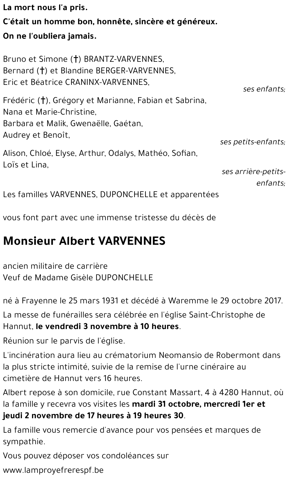 Albert VARVENNES