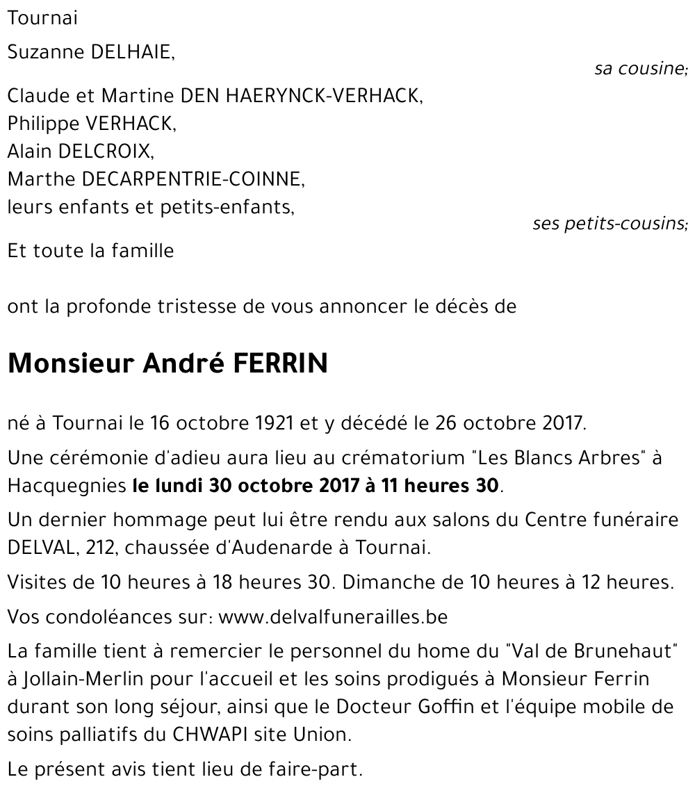 André FERRIN