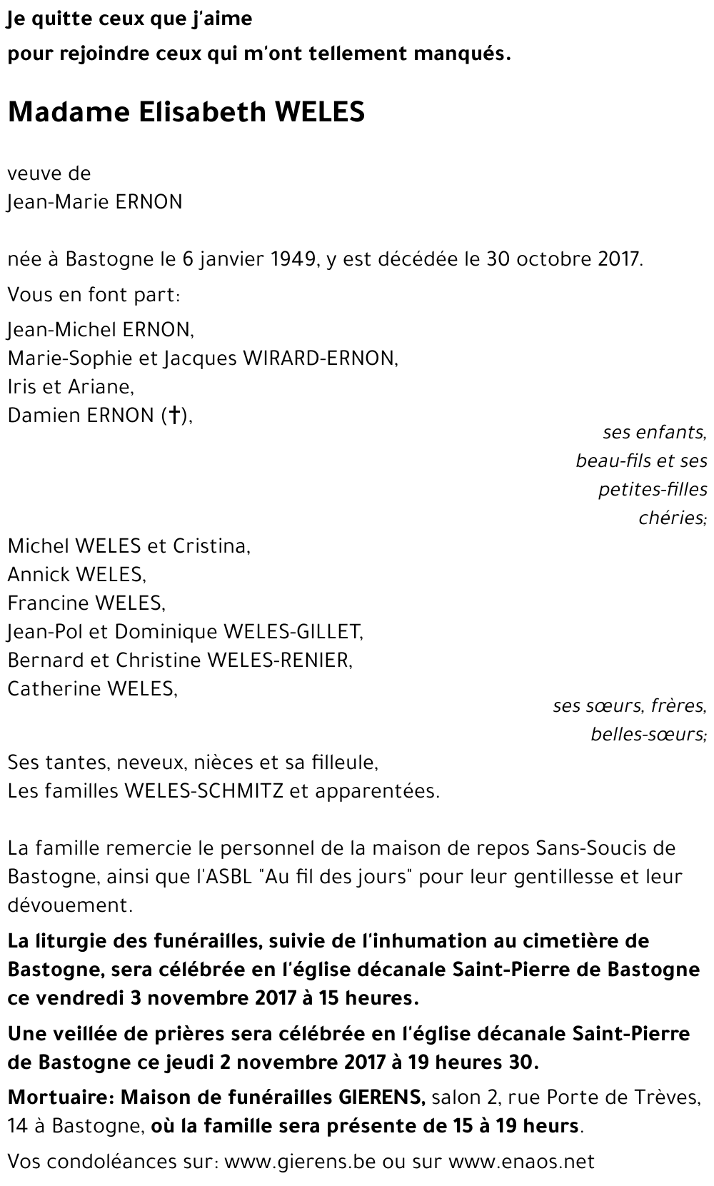Elisabeth WELES