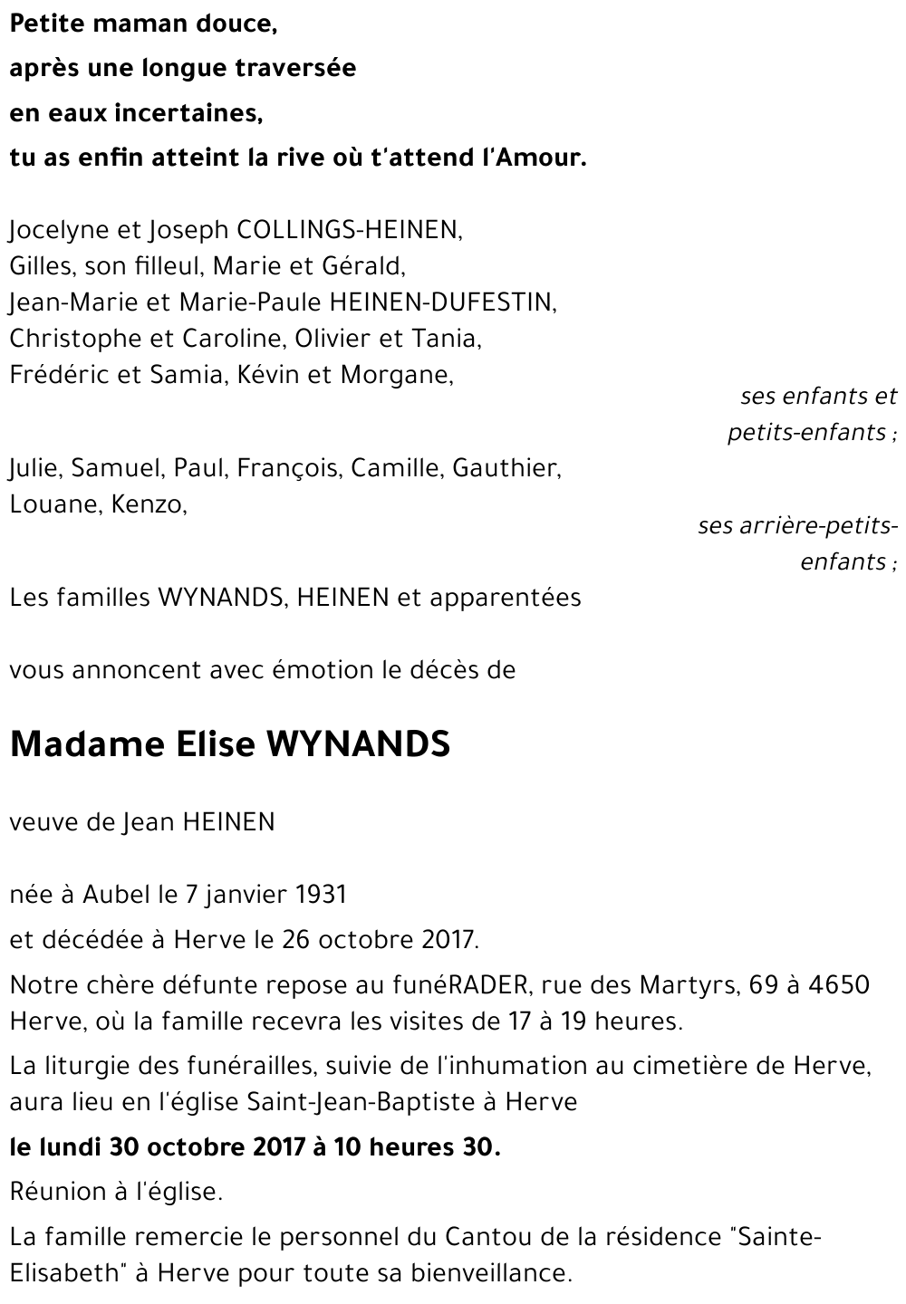 Elise WYNANDS