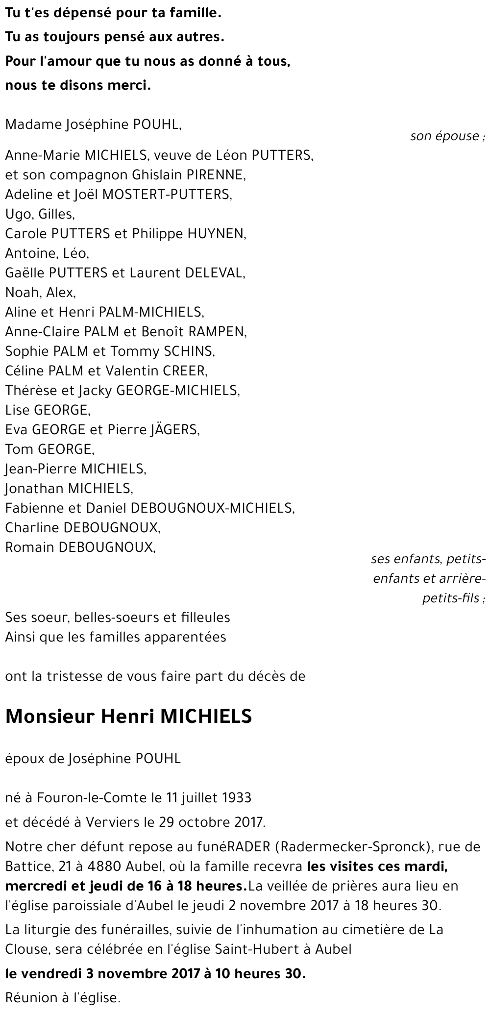 Henri MICHIELS