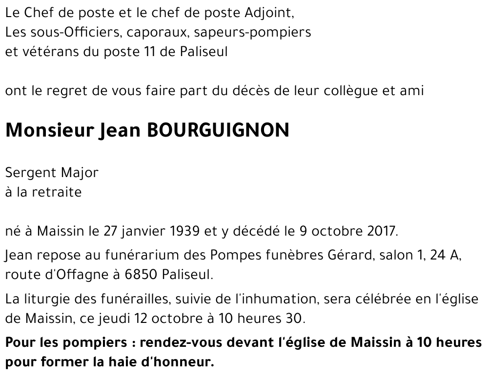 Jean BOURGUIGNON