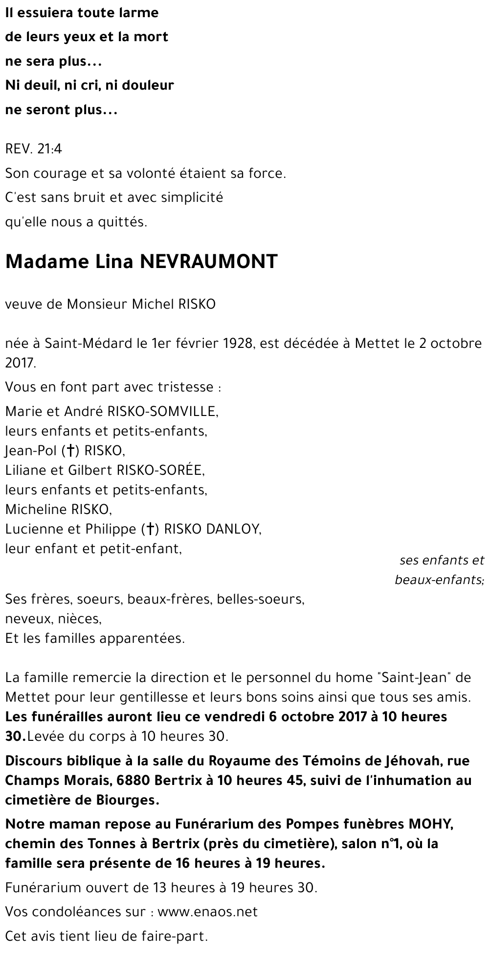 Lina NEVRAUMONT