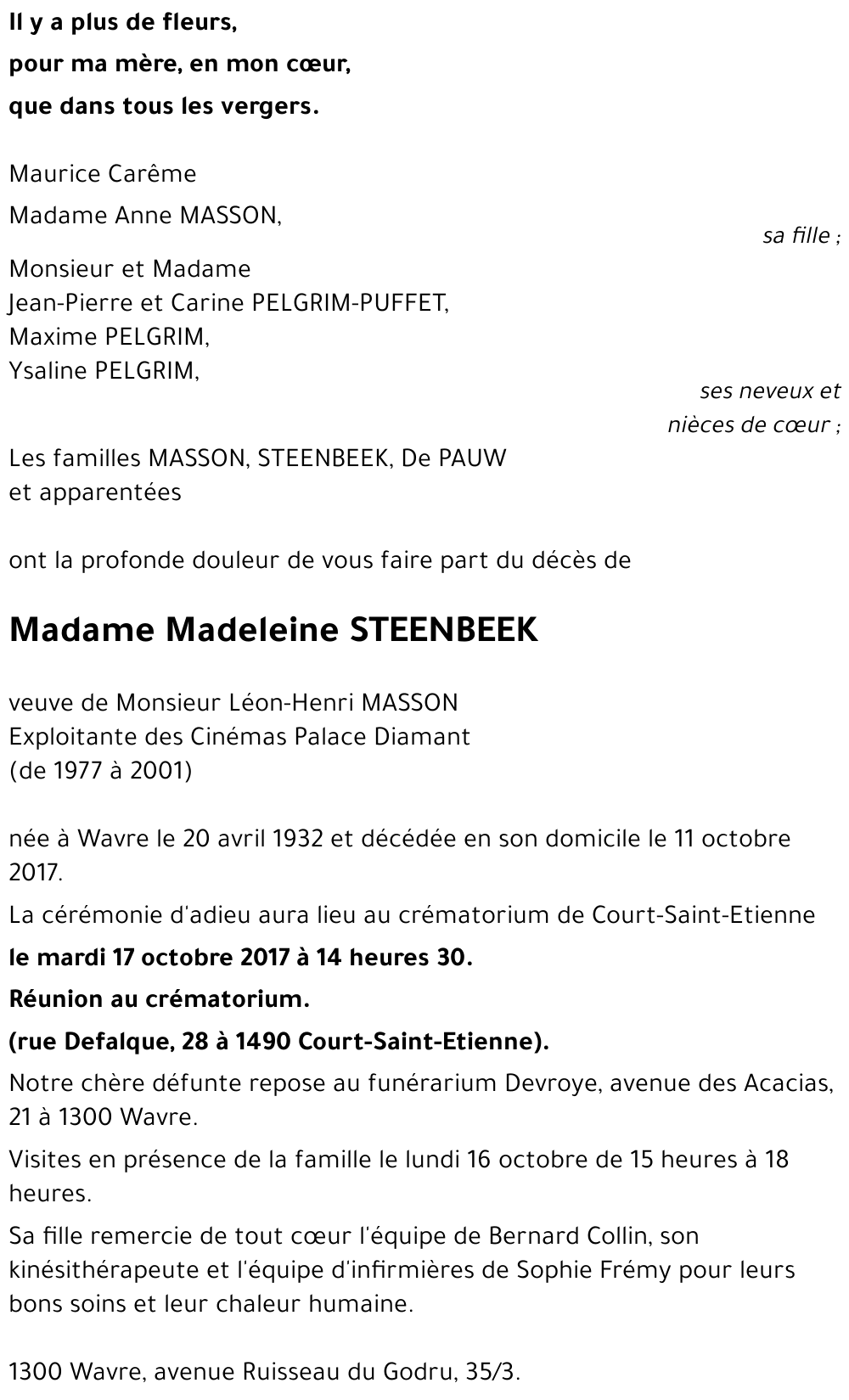 Madeleine Steenbeek
