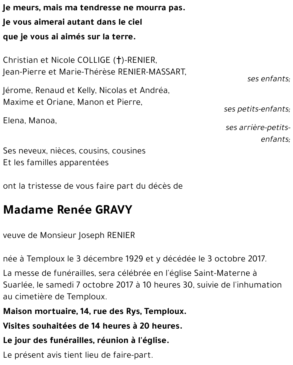 Renée GRAVY