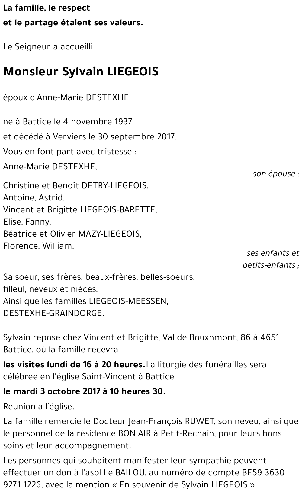 Sylvain LIEGEOIS