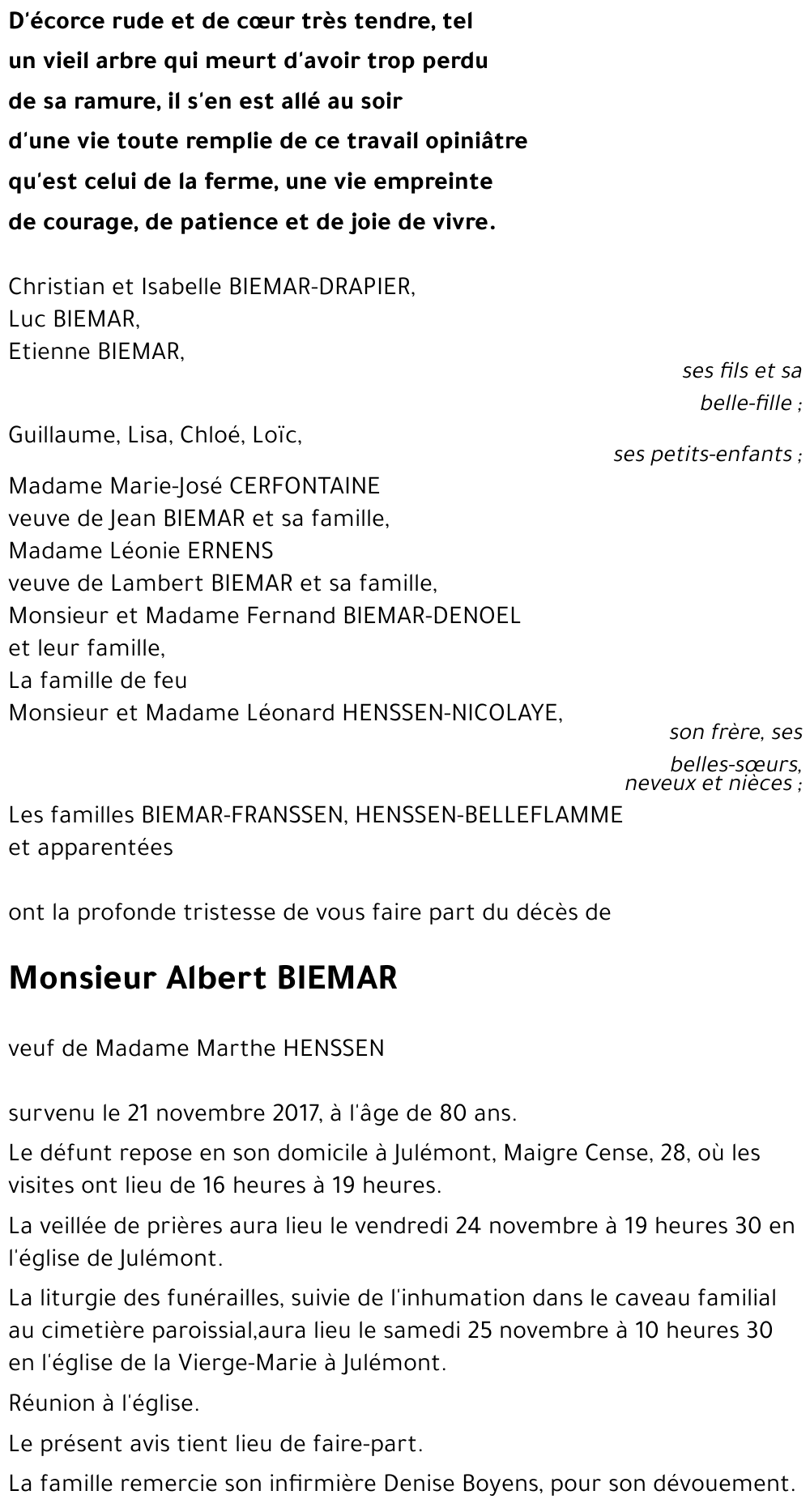 Albert BIEMAR