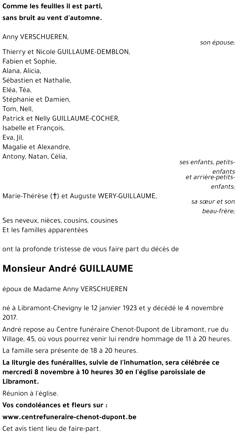 André GUILLAUME