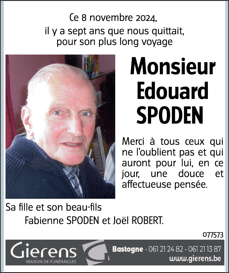 Edouard SPODEN