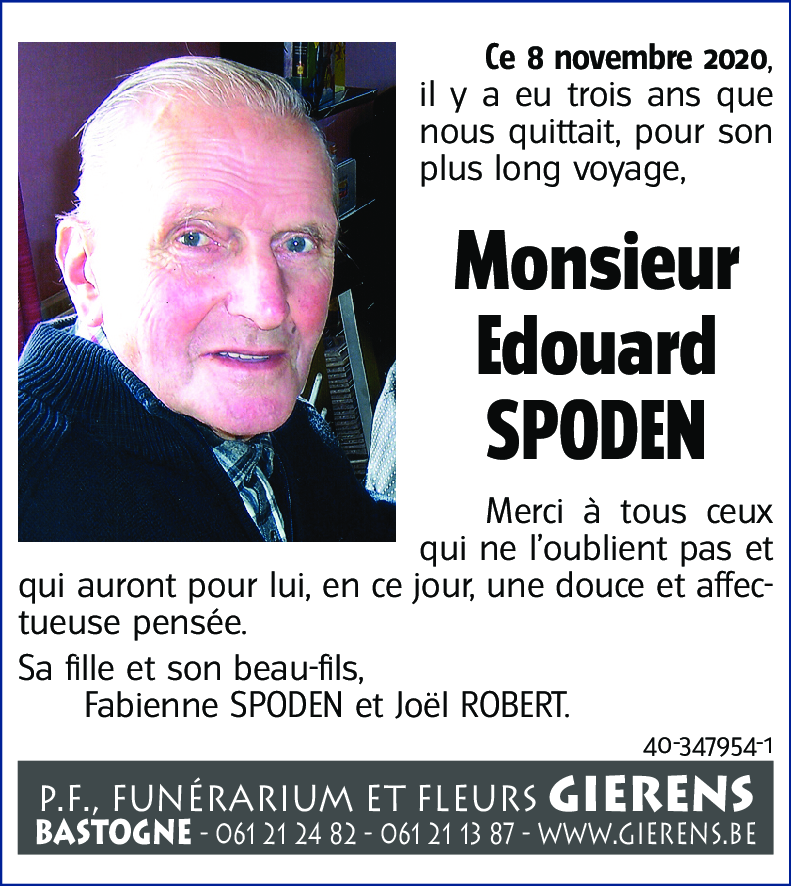 Edouard SPODEN