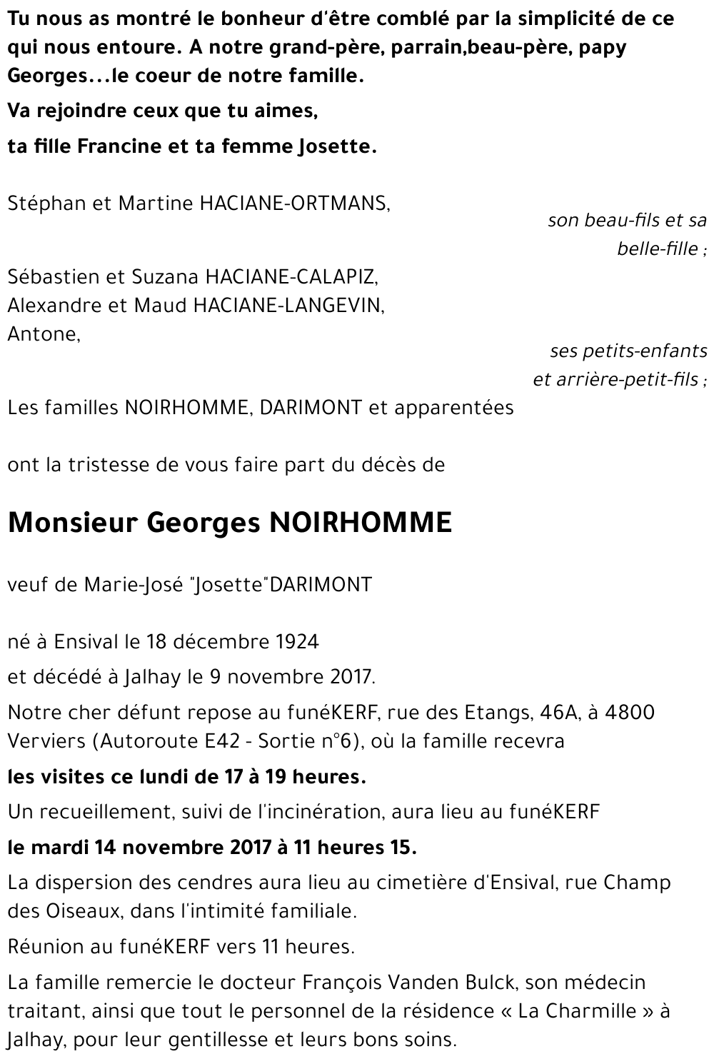 Georges NOIRHOMME