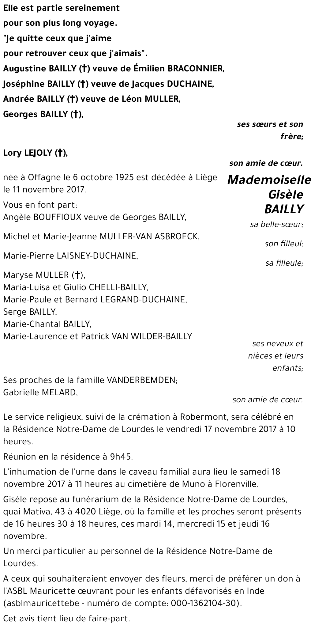 Gisèle Bailly