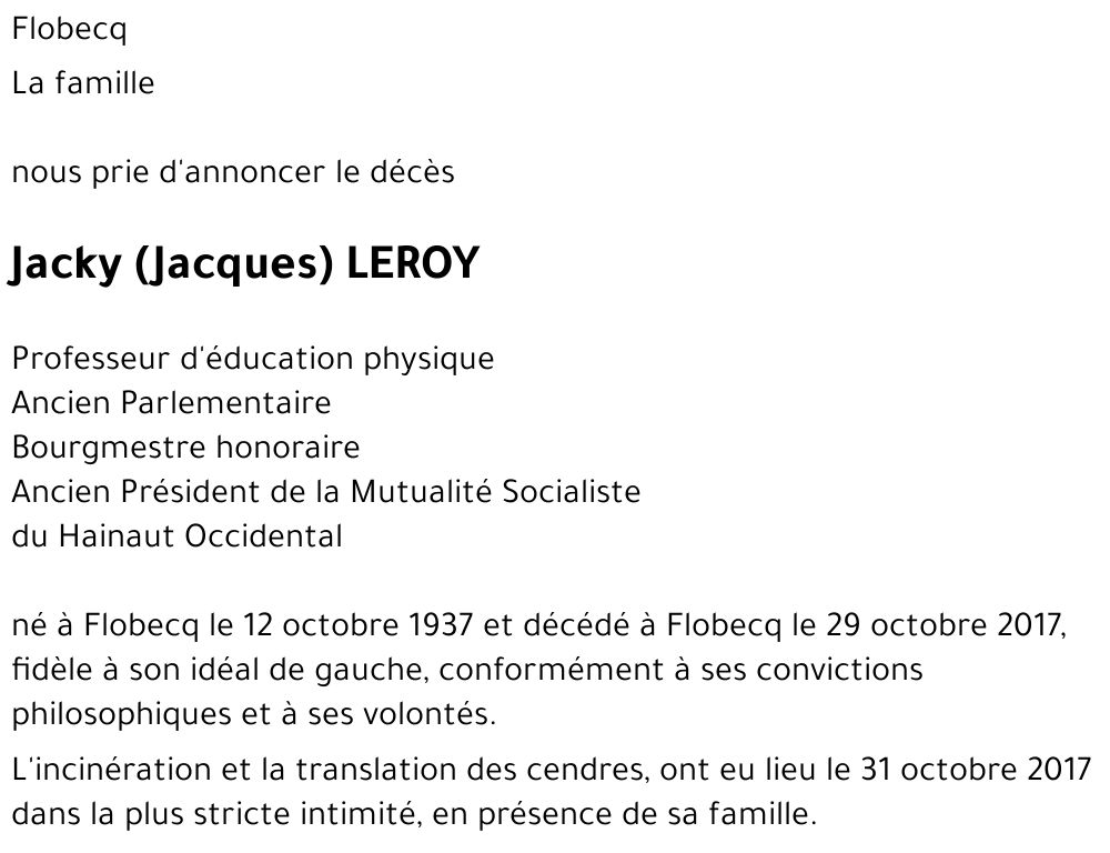 Jacky LEROY