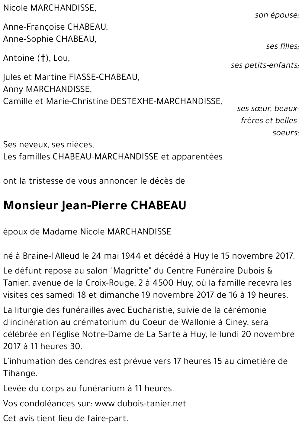 Jean-Pierre CHABEAU