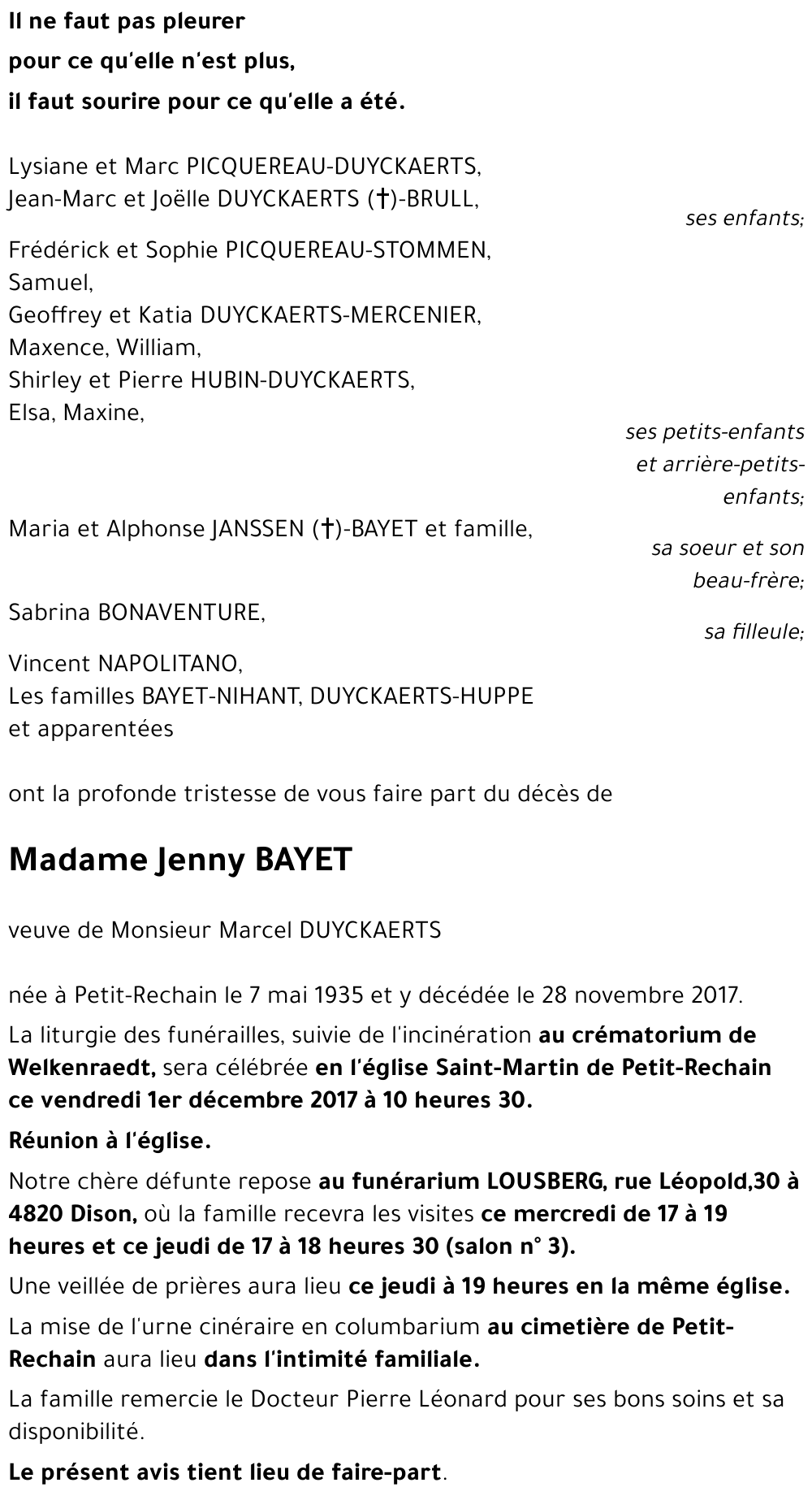 Jenny BAYET