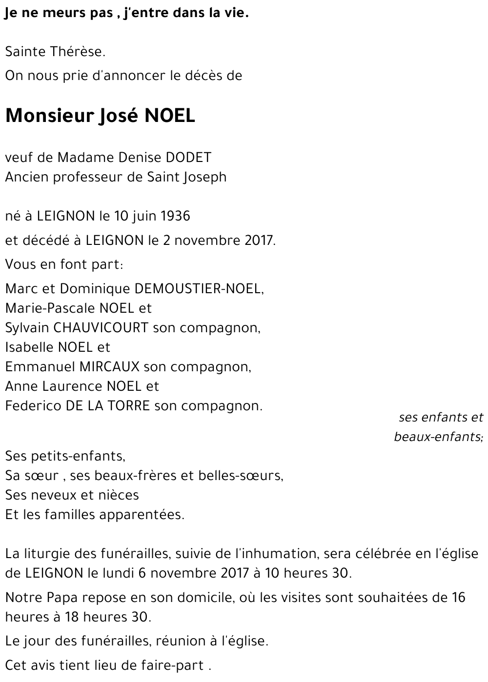 José NOEL