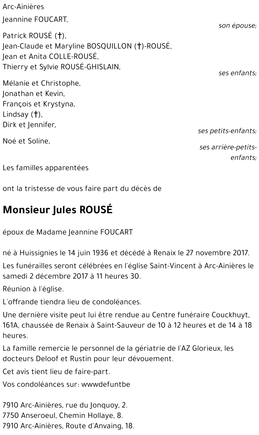 Jules ROUSÉ