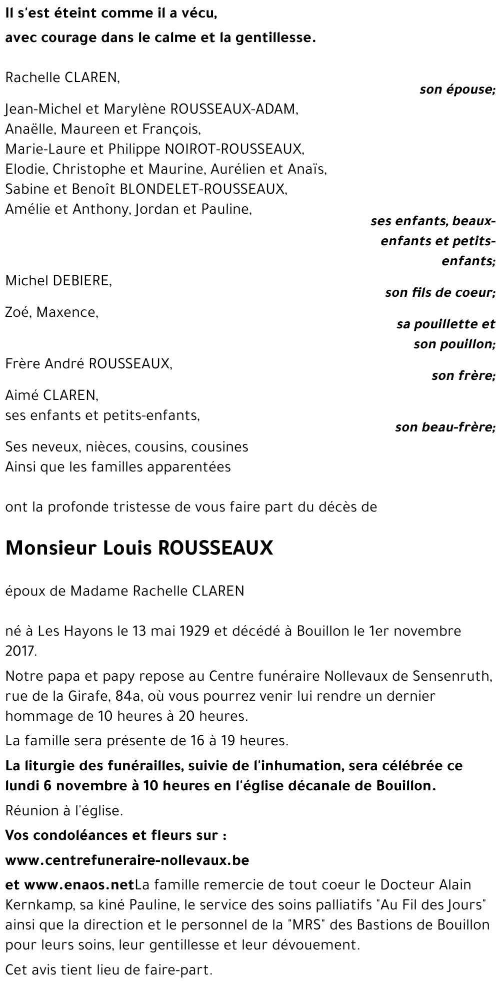 Louis ROUSSEAUX