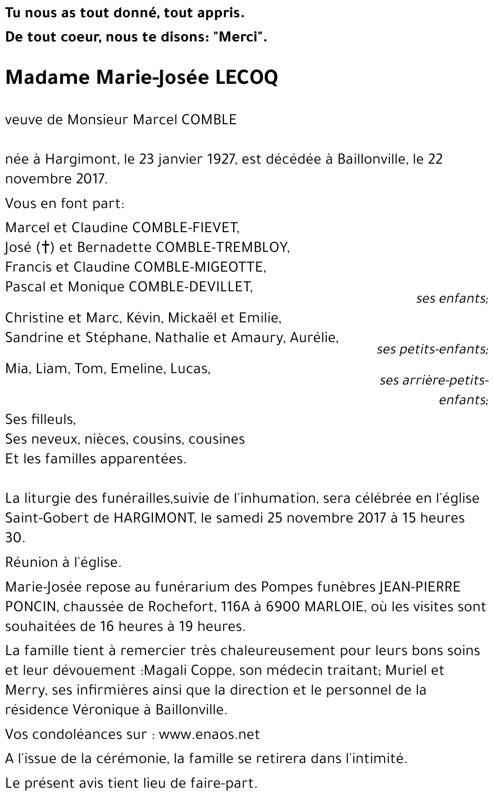 Marie-Josée LECOQ